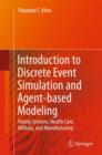 Image for Introduction to Discrete Event Simulation and Agent-based Modeling