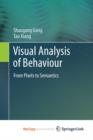 Image for Visual Analysis of Behaviour