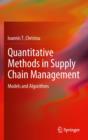 Image for Quantitative methods in supply chain management: models and algorithms