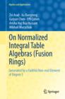 Image for On normalized integral table algebras (fusion rings): generated by a faithful non-real element of degree 3 : 16