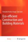Image for Eco-efficient Construction and Building Materials
