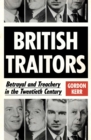 Image for British Traitors: Betrayal and Treachery in the Twentieth Century