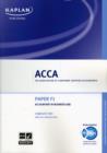 Image for ACCA F1 Accountant in Business - Complete Text