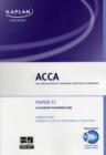Image for ACCA paper F1 and FIA diploma in accounting and business, accountant in business (AB/FAB): Complete text