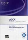 Image for ACCA paper P5, advanced performance management  : complete text