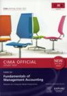 Image for CIMA paper C01, fundamentals of management accounting: Study text