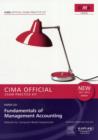 Image for Fundamentals of management accounting  : paper C01: CIMA exam practice kit