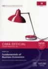 Image for Fundamentals of business economics  : paper CO4: CIMA exam practice kit