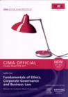 Image for Fundamentals of ethics, corporate governance and business law  : paper C05: CIMA exam practice kit : Paper C05