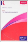 Image for CIMA paper P2, performance management: Study text