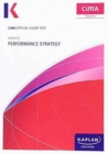 Image for CIMA paper P3, performance strategy: Study text