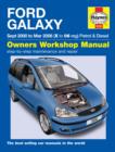 Image for Ford Galaxy Petrol &amp; Diesel Service and Repair Manual