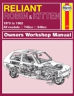 Image for Reliant Robin &amp; Kitten owners workshop manual  : 73-83