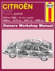 Image for Citroen CX Petrol (75 - 88) Haynes Repair Manual