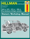 Image for Hillman Imp owner&#39;s workshop manual