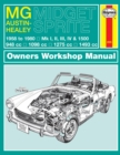 Image for MG Midget &amp; Austin-Healey Sprite (58 - 80) Haynes Repair Manual