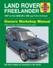 Image for Land Rover Freelander 97-06 owners workshop manual