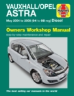 Image for Vauxhall/Opel Astra Diesel (May 04 - 08) Haynes Repair Manual