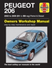 Image for Peugeot 206 02-06 service and repair manual