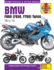 Image for BMW F650, F700 &amp; F800 Twins (06-16) Haynes Repair Manual