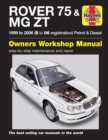 Image for Rover 75 &amp; MG ZT service and repair manual