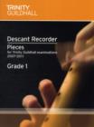 Image for Descant Recorder  Exam Pieces Grade 1 2007-2011 (part Only)