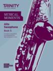 Image for Musical Moments Alto Saxophone Book 5