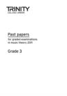 Image for Theory Past Papers 2011 - Grade 3