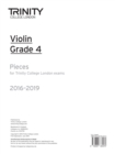 Image for Violin Exam Pieces Grade 4 2016-2019
