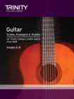 Image for Trinity College London: Guitar &amp; Plectrum Guitar Scales, Arpeggios &amp; Studies Grades 6-8 from 2016