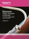 Image for Bassoon Scales, Arpeggios &amp; Exercises Grades 1 to 8 from 2017