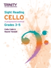 Image for Trinity College London Sight Reading Cello: Grades 3-5