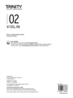Image for Trinity College London Violin Exam Pieces From 2020: Grade 2 (part only)