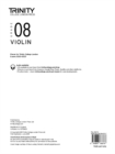 Image for Trinity College London Violin Exam Pieces From 2020: Grade 8 (part only)