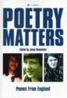 Image for Poetry Matters Poems from England
