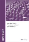 Image for New CLAIT 2006 Unit 4 Producing an E-Publication Using Publisher 2013