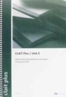 Image for CLAIT Plus 2006 Unit 2 Manipulating Spreadsheets and Graphs Using Excel 2013
