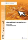Image for ECDL Advanced Word Processing Software Using Word 2016 (BCS ITQ Level 3)