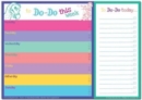 Image for Dodo Daily to Do List Notepad (A4) Bright : 52 Sheets for Daily /Weekly to Do Lists and Notes, Perforated Between the Lists Sections So That Completed Daily Tasks Can be Torn off and Refreshed (TDLB)