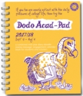 Image for Dodo Mini ACAD-PAD 2017-2018 Pocket Mid Year Diary, Academic Year, Week to View : A Mid-Year Diary-Doodle-Memo-Message-Engagement-Calendar-Organiser-Planner Book for Students &amp; Teachers