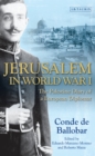 Image for Jerusalem in World War I: the Palestine diary of a European diplomat