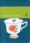 Image for Set of 3 Mini Notebooks: Tea Time