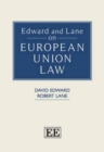 Image for Edward and Lane on European Union Law