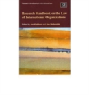 Image for Research Handbook on the Law of International Organizations