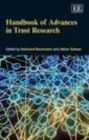 Image for Handbook of advances in trust research
