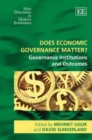 Image for Does Economic Governance Matter?