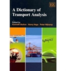 Image for A Dictionary of Transport Analysis