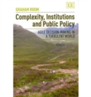 Image for Complexity, Institutions and Public Policy