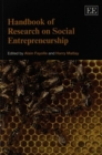 Image for Handbook of research on social entrepreneurship