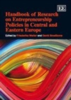 Image for Handbook of research on entrepreneurship policies in central and eastern Europe